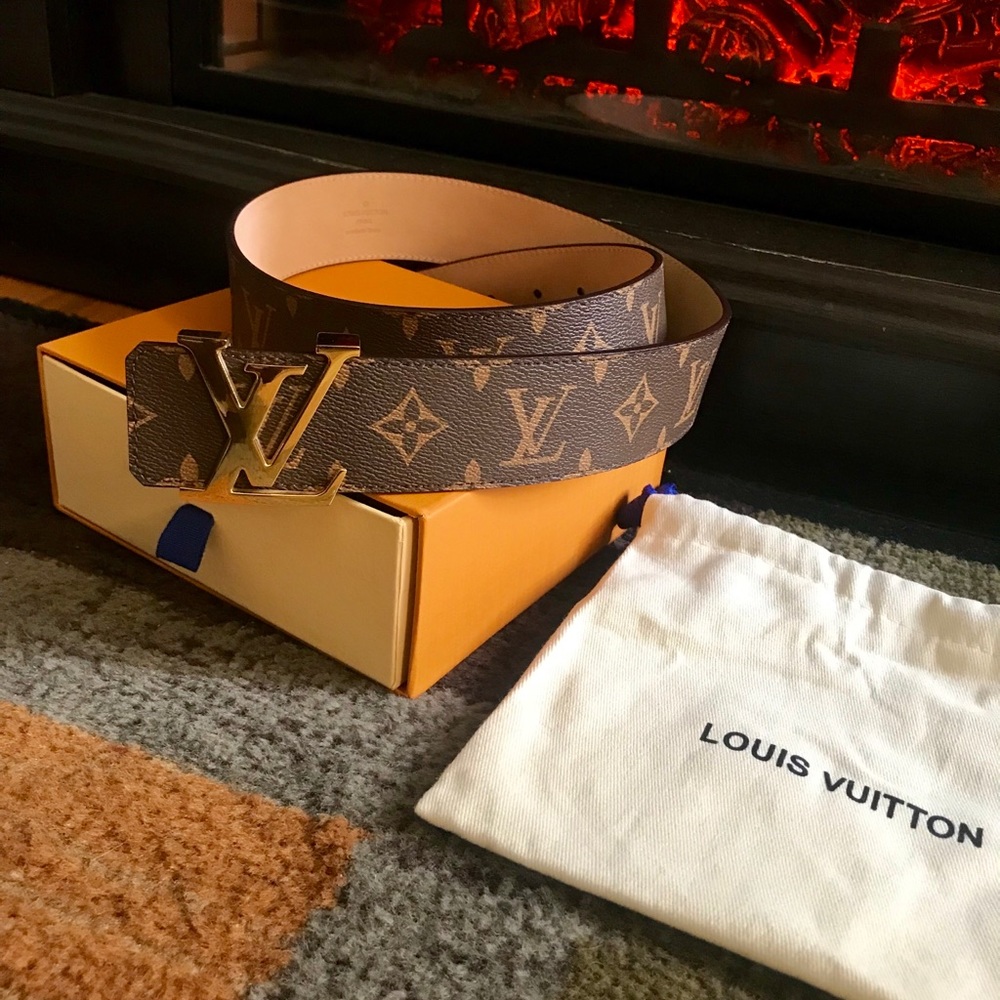 LV INITIALES BELT 40MM